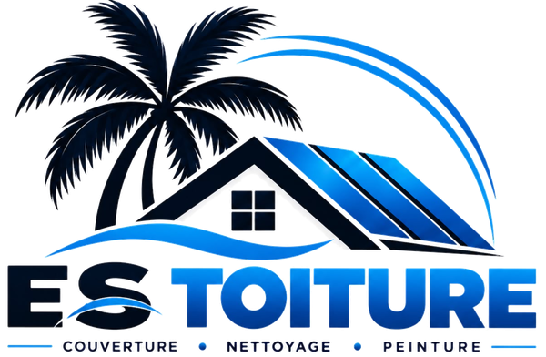 Logo ES Toiture : couverture, nettoyage et peinture de toitures à Punaauia, Tahiti